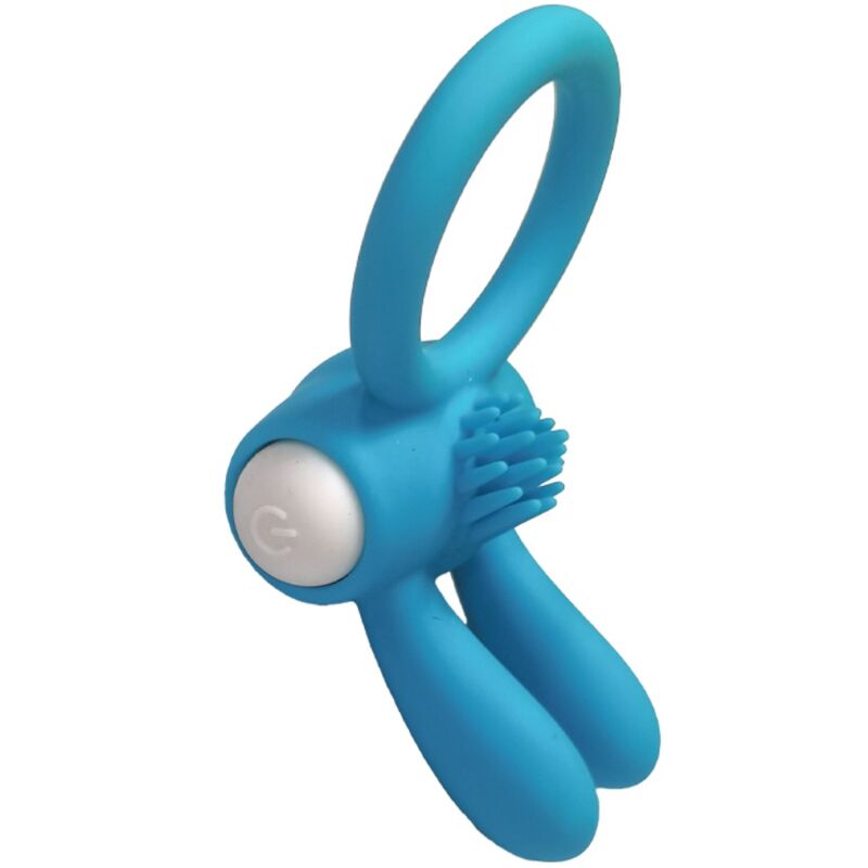 ARMONY - MR BUNNY VIBRAČNÍ KROUŽEK SILIKONOVÝ ČERNÝ