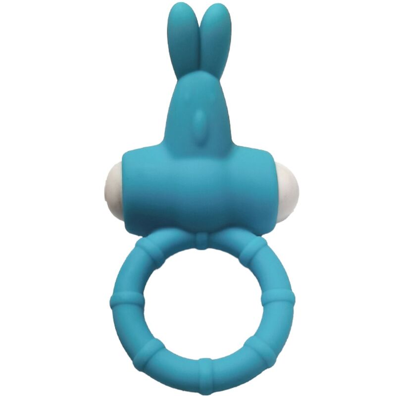 ARMONY - SILIKONOVÝ VIBRAČNÍ KROUŽEK MS BUNNY, ZELENÝ