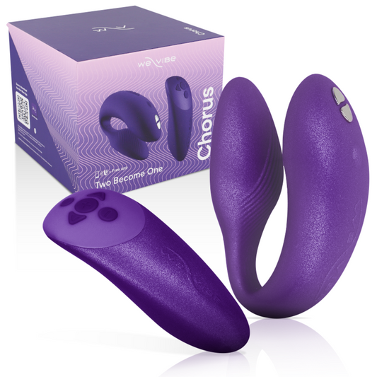 WE-VIBE - CHORUS VIBRÁTOR PRO PÁRY S OVLÁDÁNÍM STISKNUTÍ V LILA BONUSE