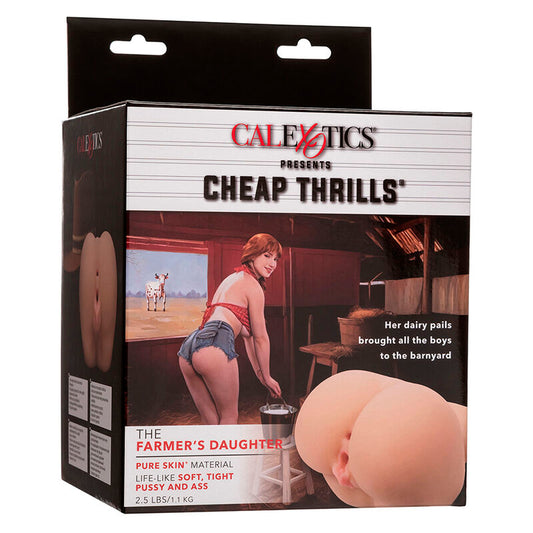 CALEXOTICS - DVOJITÝ REALISTICKÝ MASTURBÁTOR FARMÁŘOVY DCERY Z TĚLA
