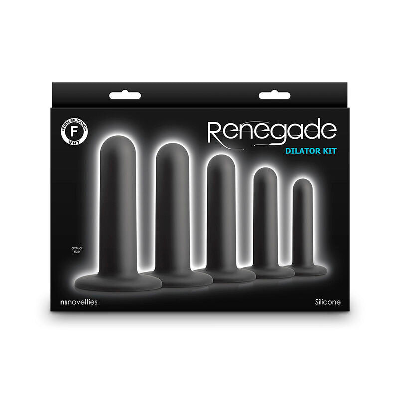 NS NOVELTIES - SADA DILÁTORŮ RENEGADE ČERNÁ
