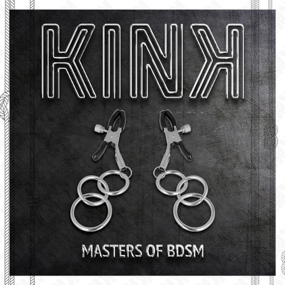 KINK - 3 O-RING NIPPLE CLAMP 6 CM