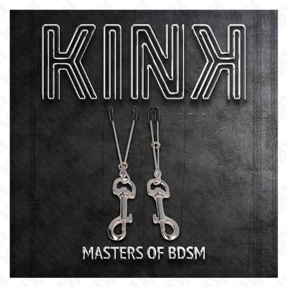 KINK - TENKÁ HÁČKOVÁ SVORKA NA BRADAVKY STŘÍBRNÁ 7 CM