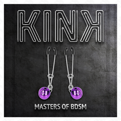 KINK - TENKÉ SVĚRKY NA BRADAVKY FIALOVÉ 7 CM