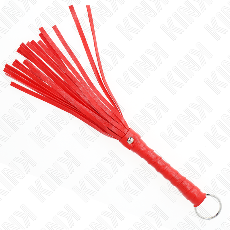 KINK - JEDNODUCHÝ MINI ČERVENÝ BIČ 28 CM