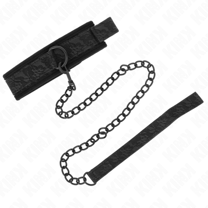 KINK - ZÁKLADNÍ MODEL OBOJKU S VODÍTKEM 77 CM MODEL 5 NASTAVITELNÝ 34-54 CM X 5 CM