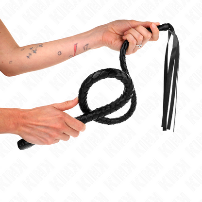 KINK - DLOUHÝ BIČ S KORÁLKY 110 CM