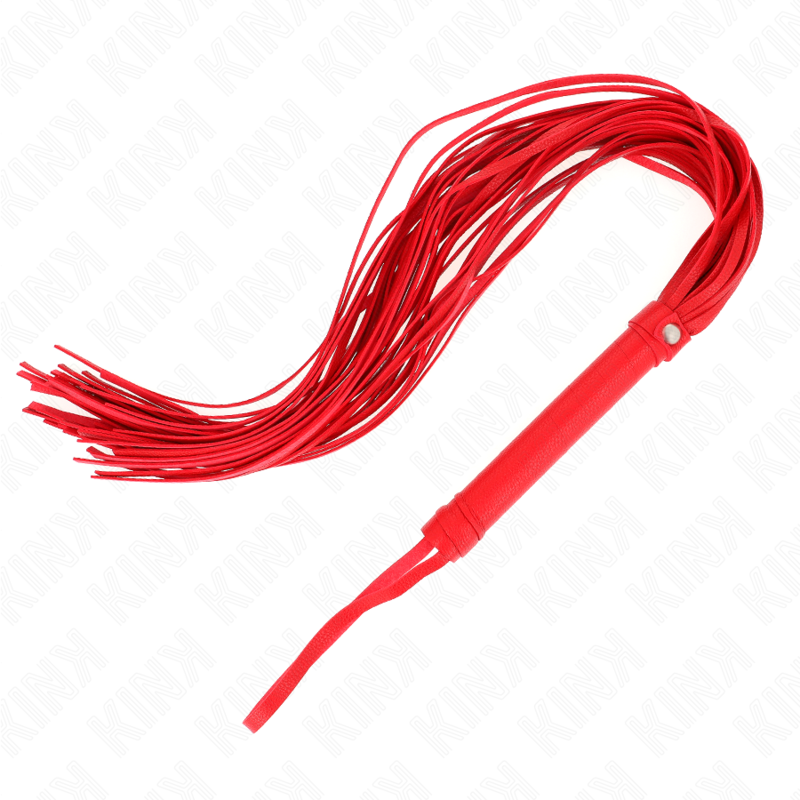 KINK - ČERVENÝ MĚKKÝ PVC BIČ 70 CM