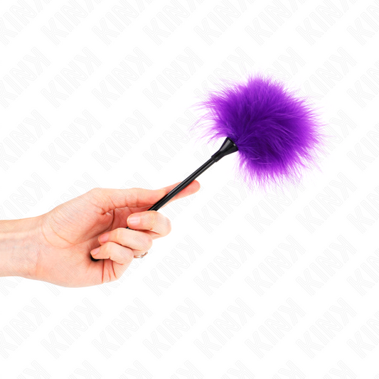 KINK - FIALOVÉ LEMCHATÍCÍ PÍRKA POUŽITÉ PRO SADU NA BONDÁŽ 27 CM