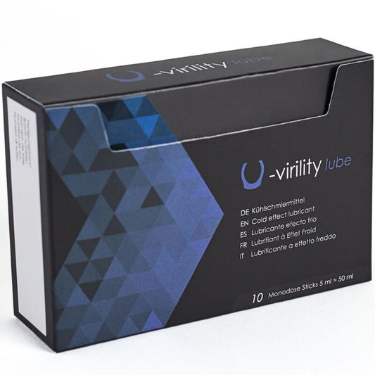 500 COSMETICS - LUBRIKANT U-VIRILITY S CHLADIVÝM EFEKTEM 10 X 5 ML