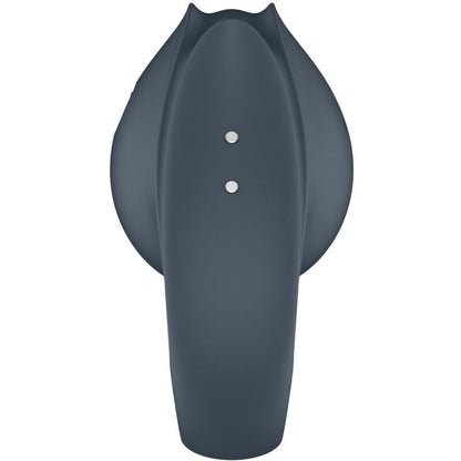 SATISFYER - PERFECT PAIR 2 MULTIVIBRATOR 2 IN 1 PENIS RING AND FINGER STIMULATOR GREY