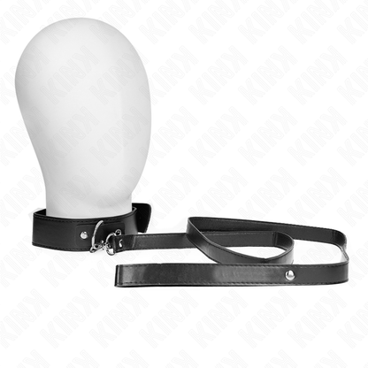 KINK - NÁHRDELNÍK S PÁSKEM 116 CM ČERNÝ NASTAVITELNÝ ŘEMÍNEK 32-50 CM X 8 CM
