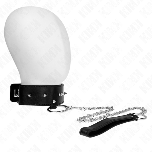 KINK - NÁHRDELNÍK 65 CM S VODÍTKEM SE STŘÍBRNÝMI PĚNAMI MODEL 2 NASTAVITELNÝ 36-43 CM X 5 CM