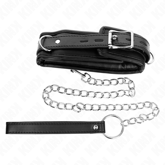 KINK - TĚŽKÝ NÁHRDELNÍK S PÁSKEM 65 CM MODEL 1 NASTAVITELNÝ 36,5-50 CM