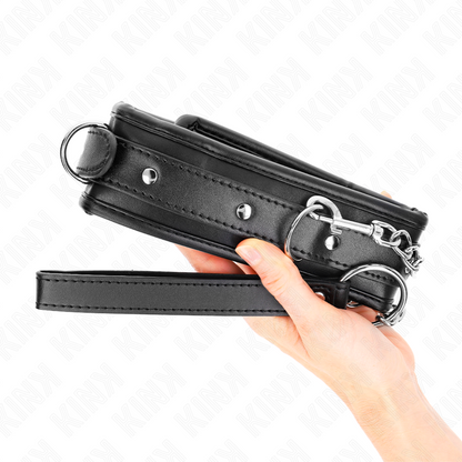 KINK - TĚŽKÝ NÁHRDELNÍK S PÁSKEM 65 CM MODEL 1 NASTAVITELNÝ 36,5-50 CM