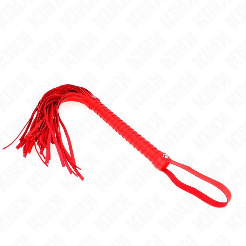 KINK - BIČ S ČERVENOU TEXTUROVANOU RUKOJEŤÍ 48,5 CM