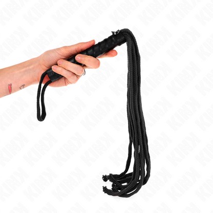 KINK - ČERNÝ LANOVÝ BIČ 56 CM