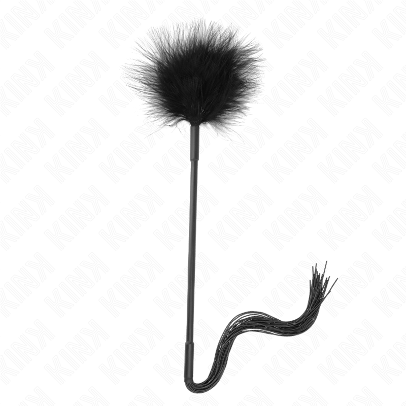 KINK - SILIKONOVÝ BIČ S PÍRKY NA LECHTÁNÍ 47 CM