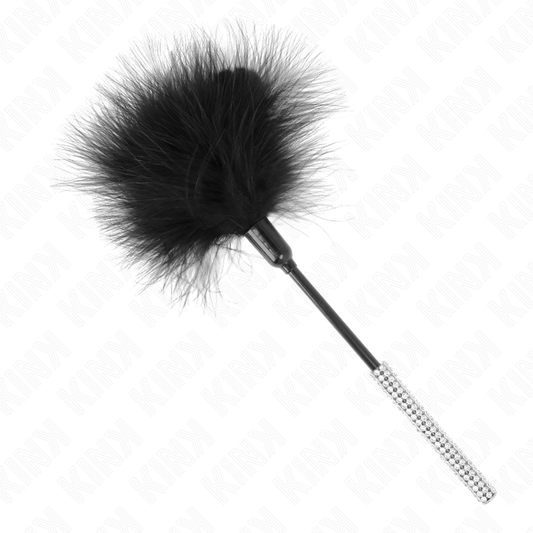 KINK - LEMCHATÍCÍ PÍRKA S RUKOJEŤÍ Z KAMÍNKŮ 27 CM