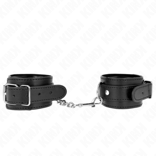KINK - TENKÉ ZÁPĚSTNÍ PÁSY, ČERNÉ, NASTAVITELNÉ 21-33 CM