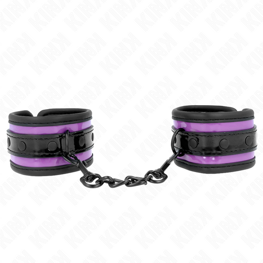 KINK - NEOPRENOVÉ ZÁPĚSTNÍ PÁSY SVĚTLE FIALOVÉ NASTAVITELNÉ 21-28 CM X 5 CM