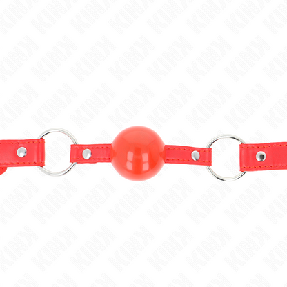 KINK - TPE KULIČKA 4 CM RUBÍK S ROJO LOCK 60 x 2 CM