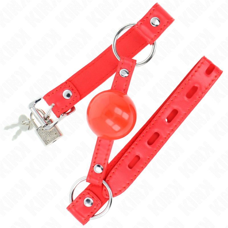 KINK - TPE KULIČKA 4 CM RUBÍK S ROJO LOCK 60 x 2 CM