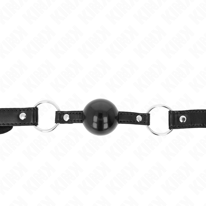 KINK - ČERNÁ TPE KOULE 4 CM RUBÍK 60 x 2 CM