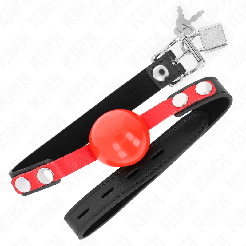 KINK - MĚKKÝ TPE RUBÍK 4 CM MODEL 4 60 x 2 CM NASTAVITELNÝ 37-52 CM
