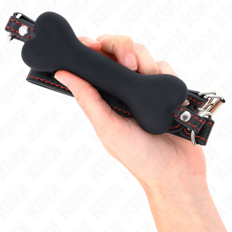 KINK - ČERNÁ KOST 12 CM RUBÍK 63 x 2 CM