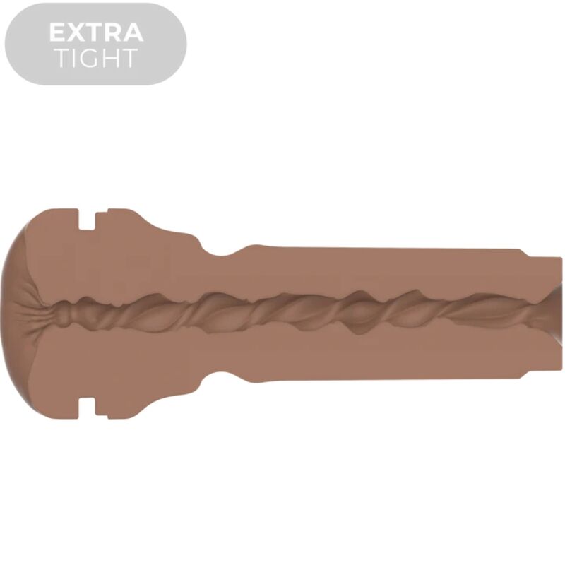 KIIROO - FEEL STROKER EXTRA TIGHT BUTT STŘEDNĚ HNĚDÝ