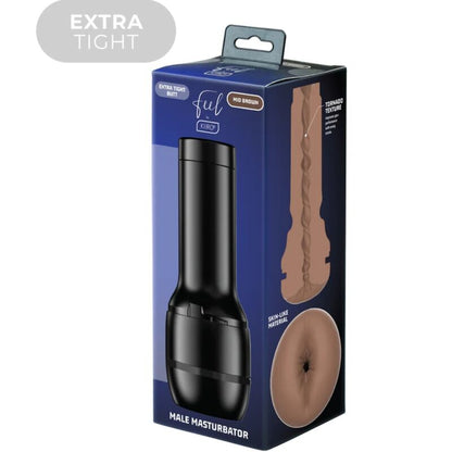 KIIROO - FEEL STROKER EXTRA TIGHT BUTT STŘEDNĚ HNĚDÝ