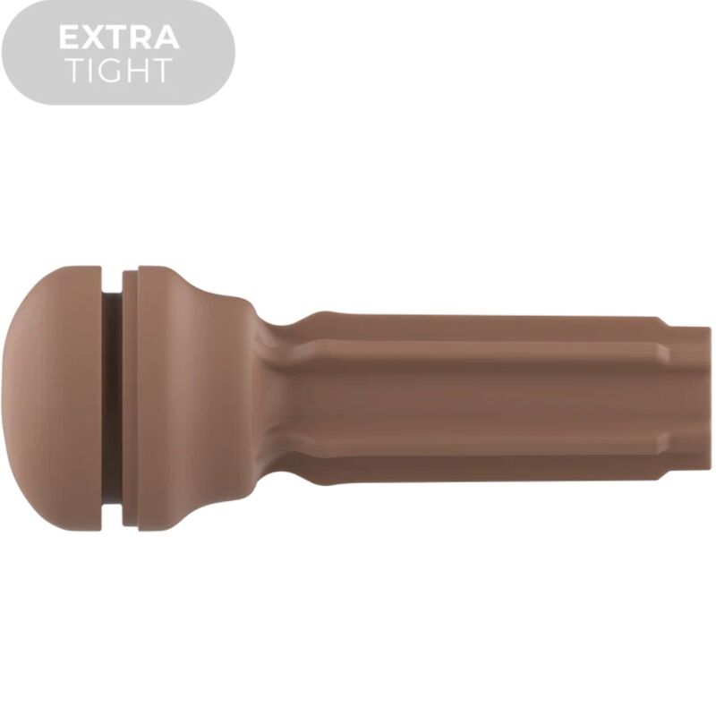 KIIROO - FEEL STROKER EXTRA TIGHT BUTT STŘEDNĚ HNĚDÝ