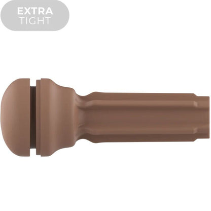 KIIROO - FEEL STROKER EXTRA TIGHT BUTT STŘEDNĚ HNĚDÝ