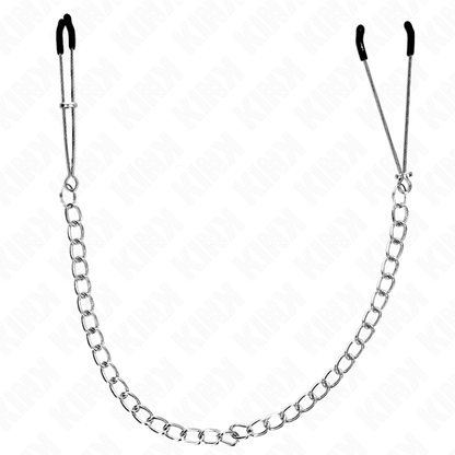 KINK - TENKÉ SVĚRKY NA BRADAVKY S TLUSTÝM ŘETÍZKEM 30 CM