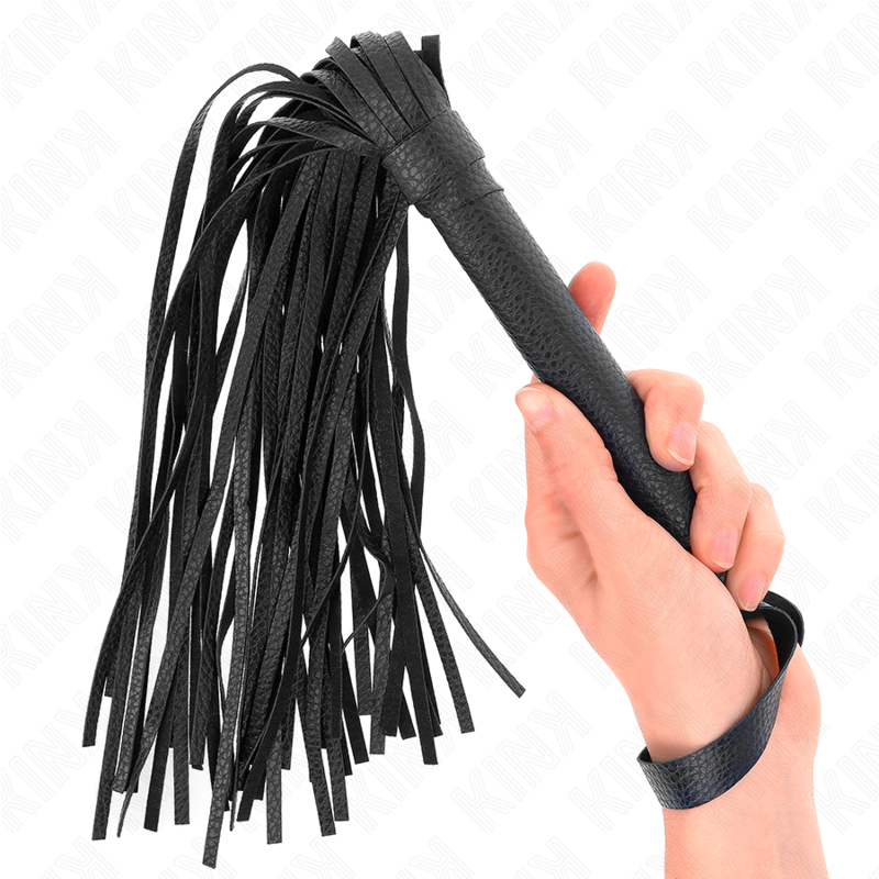 KINK - TMAVĚ MODRÝ KORÁLKOVÝ BIČ 43,5 CM