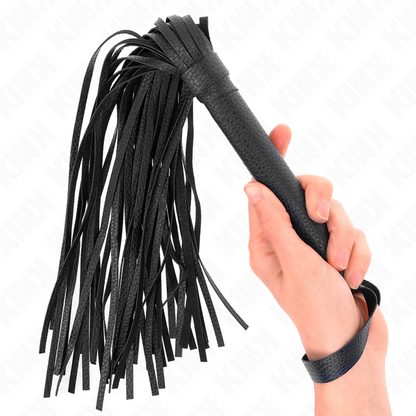 KINK - TMAVĚ MODRÝ KORÁLKOVÝ BIČ 43,5 CM