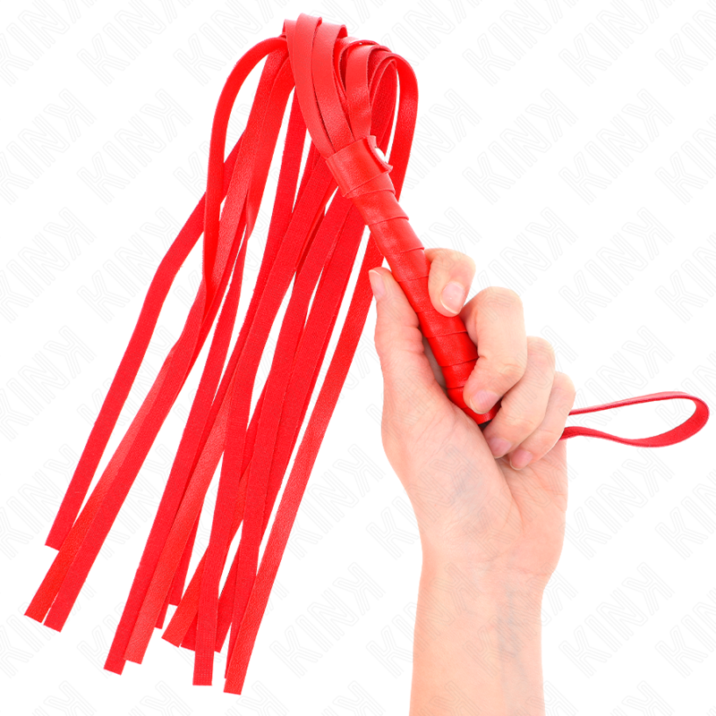 KINK - JEDNODUCHÝ ČERVENÝ BIČ 45 CM