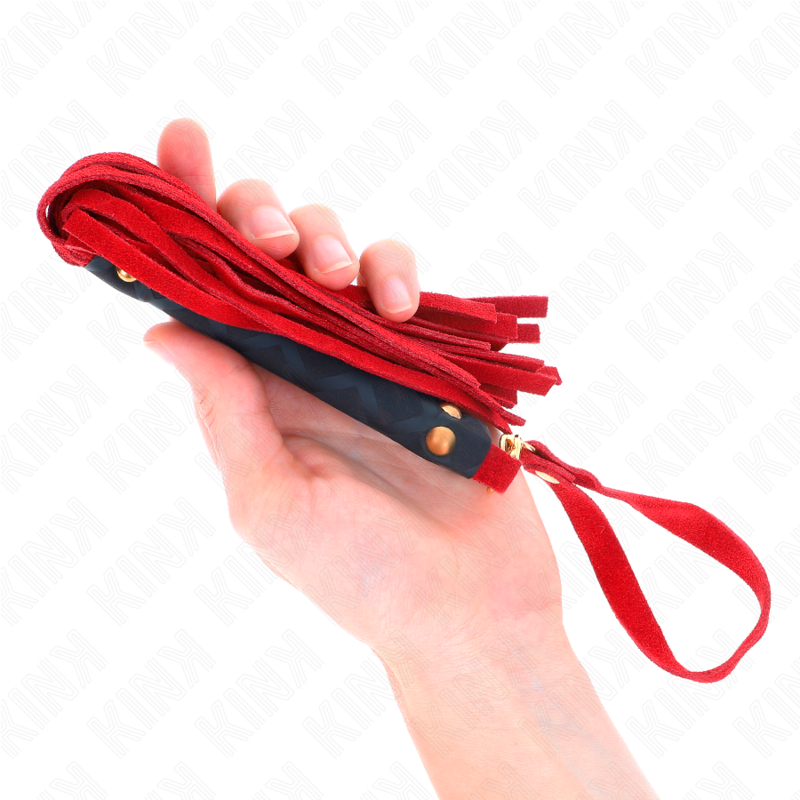KINK - ČERVENÝ SEMIŠOVÝ MINIBIČ 30 CM