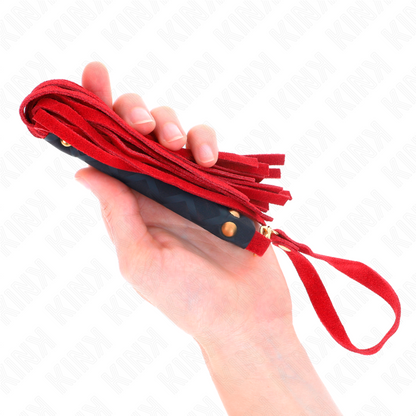 KINK - ČERVENÝ SEMIŠOVÝ MINIBIČ 30 CM