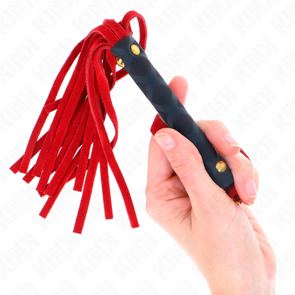 KINK - ČERVENÝ SEMIŠOVÝ MINIBIČ 30 CM