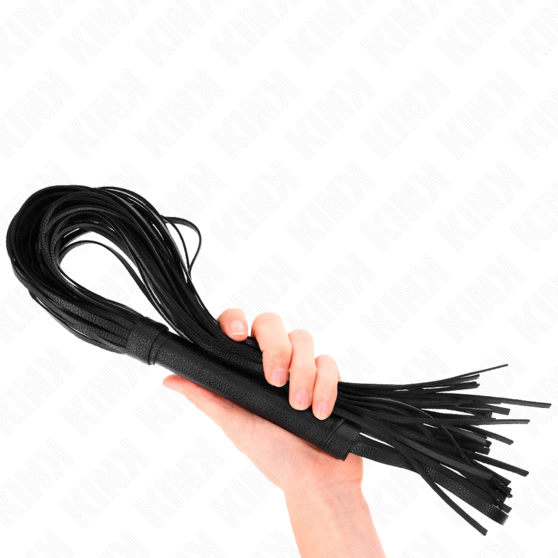KINK - ČERNÝ MĚKKÝ PVC BIČ 70 CM