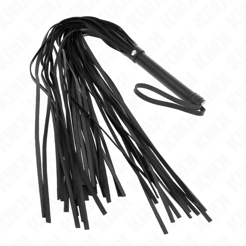 KINK - ČERNÝ MĚKKÝ PVC BIČ 70 CM