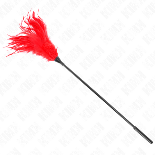 KINK - VÍCE ČERVENÉHO LEMCHATÉHO PÍRKA 45 CM
