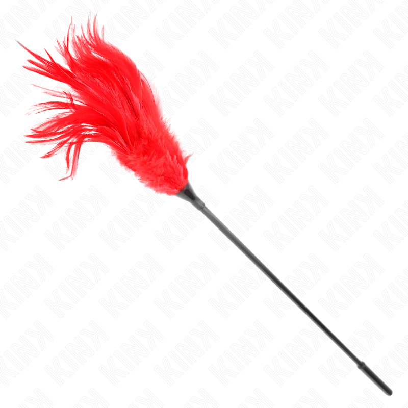 KINK - VÍCE ČERVENÉHO LEMCHATÉHO PÍRKA 45 CM