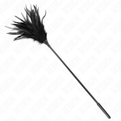 KINK - VÍCE ČERNÝCH LEMCHATÝCH PÉŘEK 45 CM
