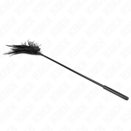 KINK - VÍCE ČERNÝCH LEMCHATÝCH PÉŘEK 45 CM