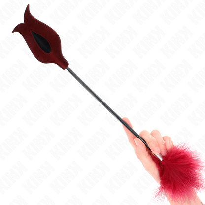 KINK - LEMCHATÍCÍ PÍRKA S RŮŽOVÝM PLÁTKEM 8 CM