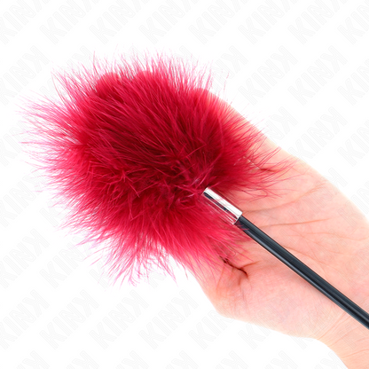 KINK - LEMCHATÍCÍ PÍRKA S RŮŽOVÝM PLÁTKEM 8 CM