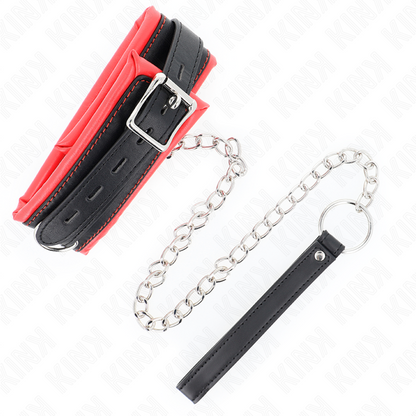 KINK - TĚŽKÝ NÁHRDELNÍK S PÁSKEM 65 CM MODEL 3 NASTAVITELNÝ 36,5-50 CM